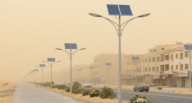 solar street lights